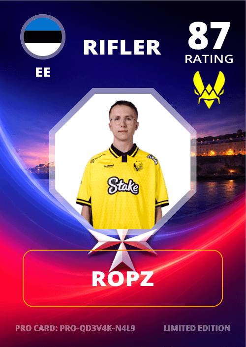 Ropz Pro Card