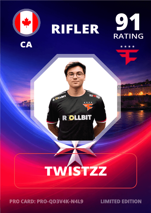 Twistzz Pro Card